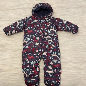Columbia Snuggly Bunny Down Bunting Sz 12-18 months